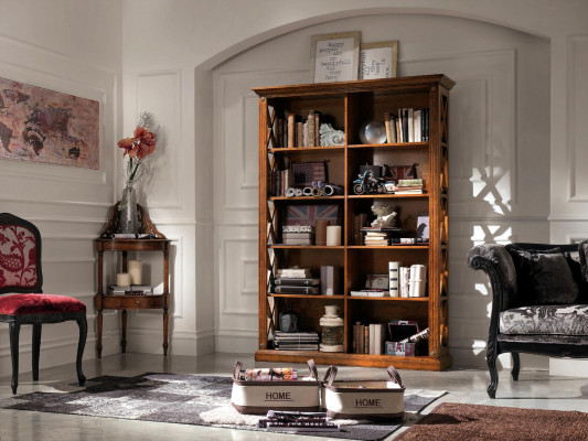 Boekenkast Kast Plank Massief hout meubels Vitrinekast Kantoor Inrichting Kasten Nieuw