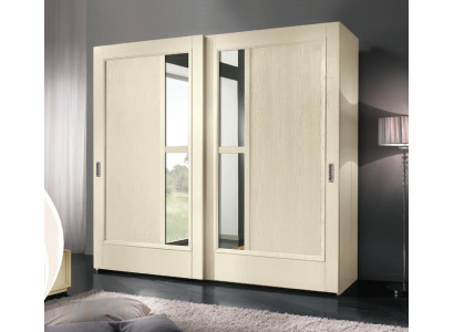 Kasten Kleding Kledingkast Kast Luxe Zweefdeurontwerp Hout Modern