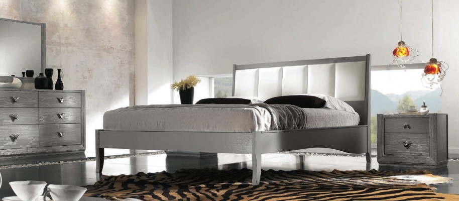 Bed met gestoffeerde bedden Bed Bed gestoffeerd Designer Hotel Dubbel Design Houten Bedframe Nieuw