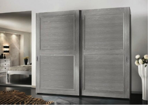 Kledingkast kast met schuifdeuren kasten hout modern meubels inrichting