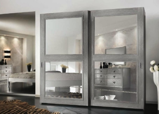 Schränke Schrank Kleiderschrank Schiebetüren Holz Möbel Einrichtung Italien Neu Kast Kast Garderobe Schuifdeuren Hout Meubels Inrichting Italië Nieuw