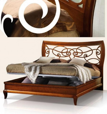 Bed Luxe Slaapkamer Tweepersoonsbed Hout Gestoffeerde Bedden Tweepersoons Bedframe Modern