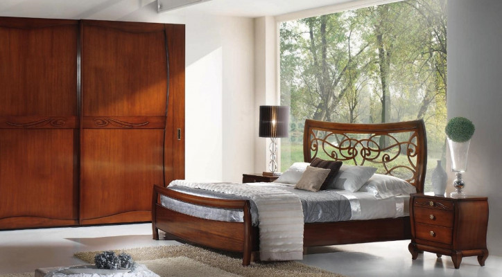 Bed Dubbel Hotel Bedden Slaapkamer Houten Bedframe Bedframes Modern Nieuw