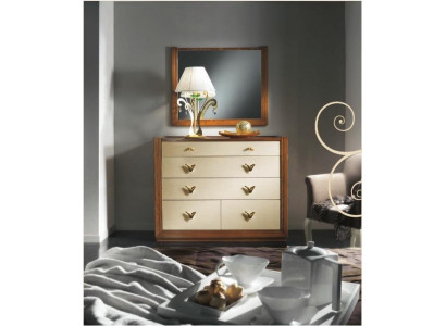 Commodespiegel garniture console commodes houten kasten console Italy set 2-delig.