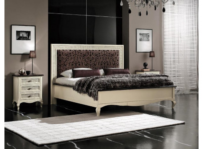 Tweepersoons massief houten slaapkamer bedden ontwerp bed meubelen Vaccari cav giovanni