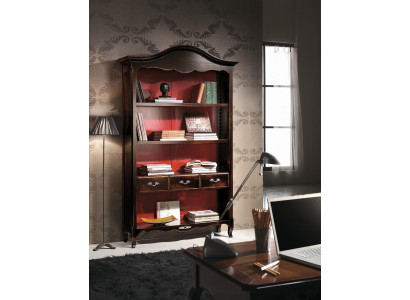 Boekenplank Vitrine Vitrinekast Klassieke kast Boekenkast Hout Nieuw