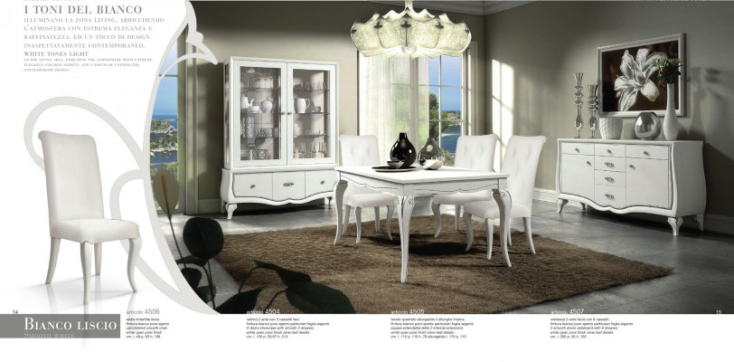 Tafel Hout Tafels Modern Ontwerp Eetkamer Eten Luxe Italië Uitschuifbare eettafel