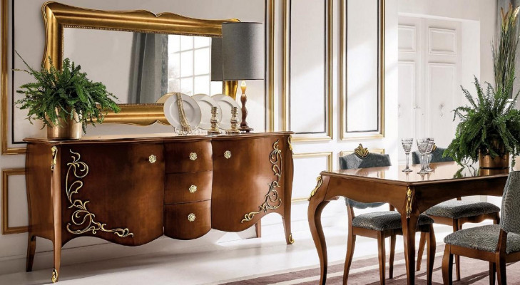 Meubel ladekast dressoir kast Klassieke nieuwe commodes Houten kasten Dressoir