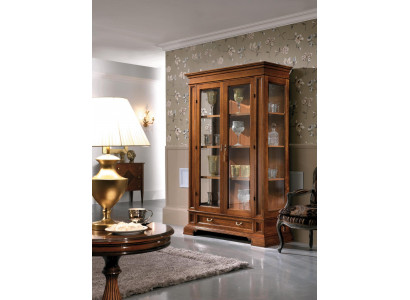 Woonkamer dressoir glazen kast vitrine eetkamer dressoir houten kasten meubels