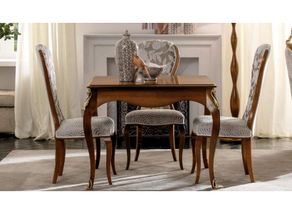 Compleet eetkamerset 4x stoelen eetkamerset Ess Group houten tafel tafels 5-delig
