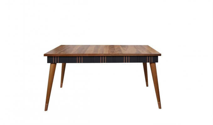 Tafel Eetkamer Set Eettafel Stoel Set 5-delig. Textiel Houtleunstoelen Meubels