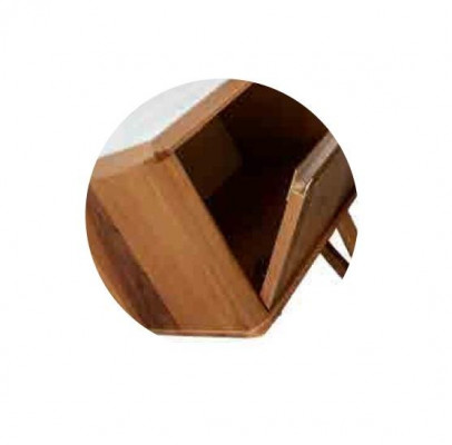 Sideboard commodeset Italiaanse meubels 2-delig kast houten ladekast met spiegel
