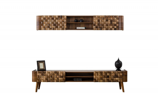 Sideboard tv kast Televisiekast Commode Lowboard Hout Modern Staande Woonkamer rtv