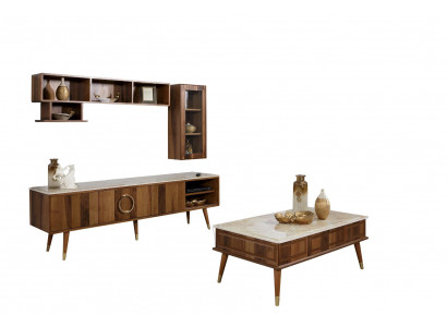 Ontwerp woonwand wandmeubel kast rek dressoir tv laag meubel tv rtv