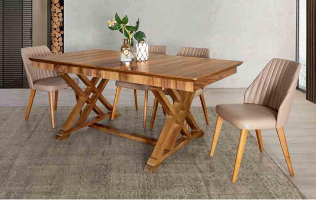 Eetkamer Eettafel Tafel Meubels Inrichting Tafels Italiaanse Stijl Meubels Hout