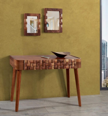 Console Tafel Meubel Stijl Console Kaptafel Italiaanse Stijl Bruin commodes