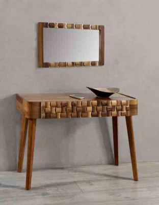 Console Dresser Furniture Style Console Dressing Table Italian Style Brown