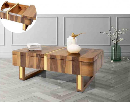 Woonkamer houten tafels bijzettafel luxe stijl tafel salontafel bijzettafel