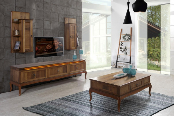 Woonkamer Houten Tafels Bijzettafel Italiaanse Stijl Tafel Salontafel Bijzettafel Hout
