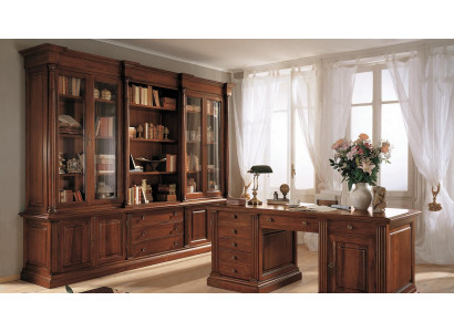 Kantoorkast Boekenkast Houten kast Kantoorrek Kasten Vitrinekast Italiaanse meubels