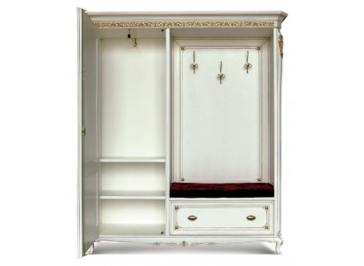 Kledingrek Bovenkleding Kledingkast Gang Spiegel Italiaanse garderobe