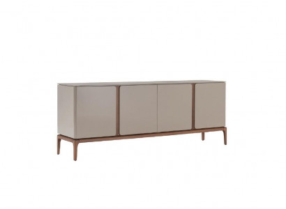 Woonkamer dressoir hout beige stijl Modern Sideboard kast xxl