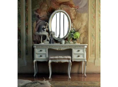 Kaptafel Slaapkamer Kruk Set Ladenkast Tafel Klassieke console Spiegel