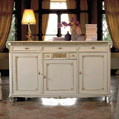 Laden dressoir dressoir dressoir massief houten kast meubels ladenkasten wit