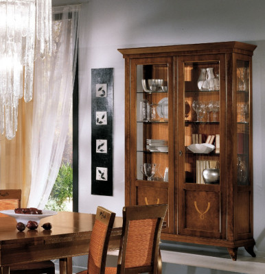 Vitrinekast Klassieke vitrines Woonkamer woonkasten Dressoir Nieuw