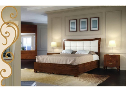 Garnituurset 3-delig Slaapkamer Bed Nachtkastje Bedden Groep Bedden Houten Meubels