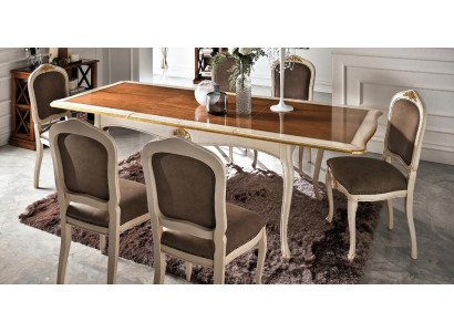 Barok Antieke Stijl Eettafel Tafel Echt Hout Klassiek Design Tafels Italië.