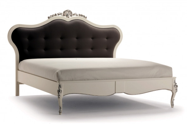 Slaapkamer design luxe bed 180x200 textiel tweepersoons bedframe Beige bedden Nieuw