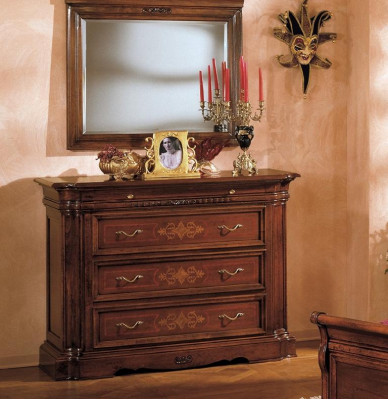 Sideboard Dressoir Commode 4 laden hout Ladekast Dressoirs