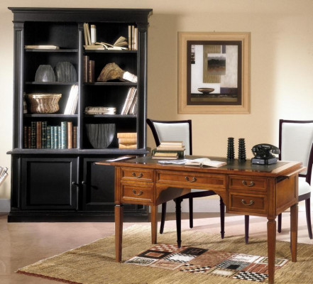 Bureau met laden Bureau design Houten bureau Bureaus