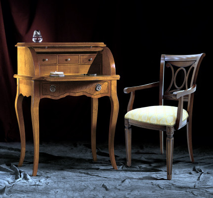 Tafel secretaris schrijf tafels kantoor meubels ontwerp inrichting antiek hout