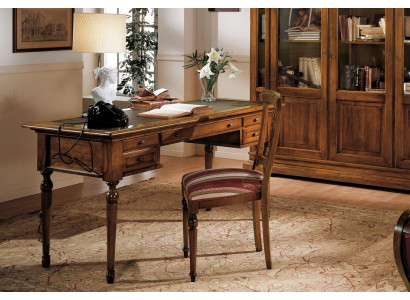 Schrijftafel Secretaire Italiaanse meubels Tafel Stoel Set Kantoor 2-delige Schrijftafels