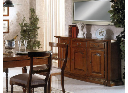 Kommode Dressoir Sideboard Bruin Hout Massief Kast Meubels Commodes Sideboards