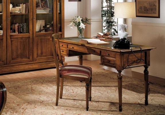 Tafel Secretaris Bureau Bureaus Italiaanse Meubels Kantoor Houten Tafels