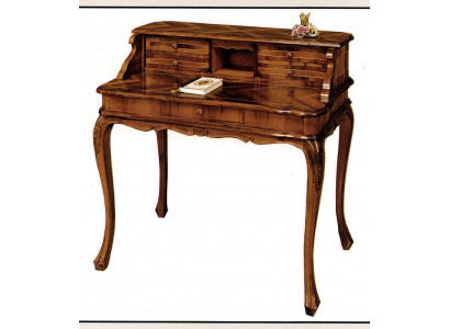 Kantoormeubels, werkbureau, bruin bureau, secretaire, computertafel, tafel, tafels.