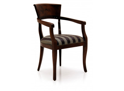 Stoel met armleuning Eetkamerstoel Hout Nieuw Eetkamerstoelen Design Fauteuil Decoratie