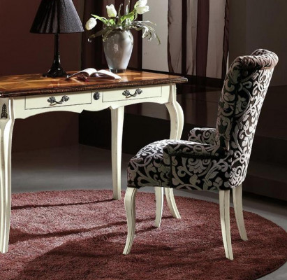 Eetkamer leunstoel gestoffeerde stoel luxe fauteuil stoel stoelen thuiskantoor meubels