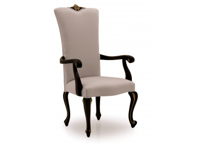 Eetkamer Ontwerper Hout Modern Armstoel Bruin Luxe Stoel Stoelen Fauteuil Beige