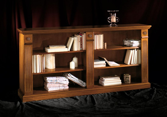 Boekenkast vitrine Vitrinekast Klassieke kast Kast Kasten Hout XXL