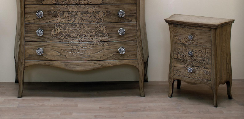 Nachtkastje Nachtkastje Bijzettafel Commode Nachtkastje Kast Barok