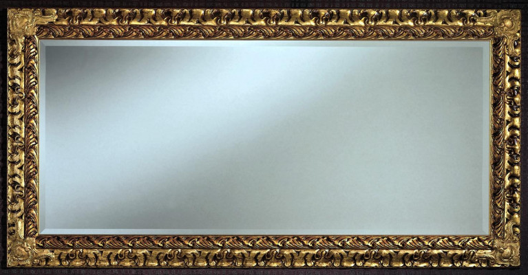 Spiegel Italiaanse Klassieke Designermeubels Wandspiegel Hout Goud Nieuw xxl