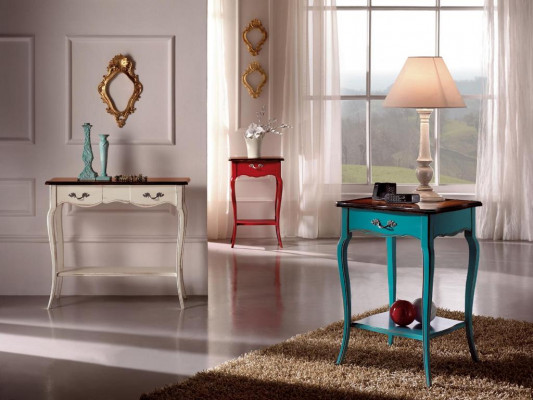 Console tafel console tafels meubels houten console telefoon bijzettafel Italiaans