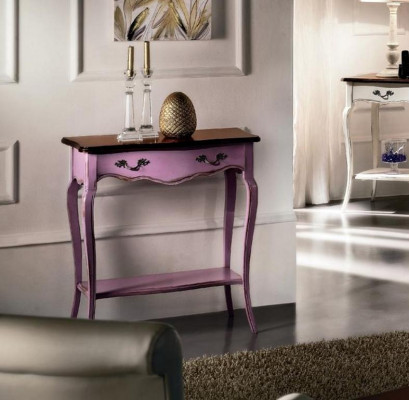 Console tafel meubel bijzettafel hout dressoir tafelconsole wandtafel hout Nieuw