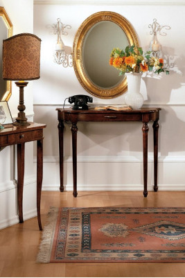 Console tafel ontwerp meubels stijl barok hout Italiaanse tafel tafels salontafel