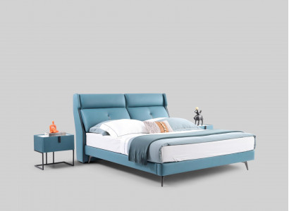 Bedden Tweepersoons Hotel Slaapkamer Hout Nieuw 180x200cm Bed Bekledingsontwerp