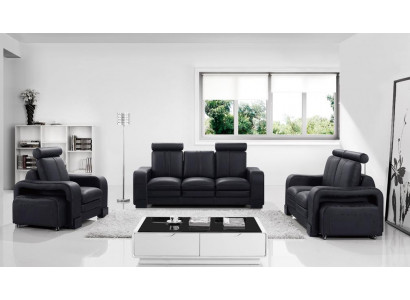 Ontwerp leren bankstel bankstellen 3+2+1 zits set bankstel bankstel sofa